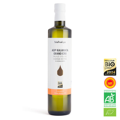 Huile d'olive koronéïki de kalamata aop vierge extra grand cru bio - 1
