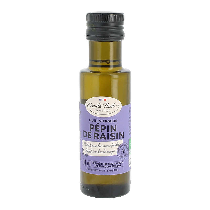 émile Noël -- Huile de pépin de raisin bio (origine Espagne) - 100 ml